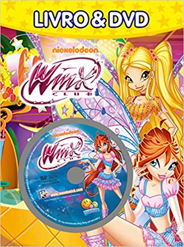 LIVRO E DVD - WINX CLUB