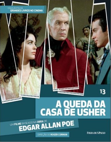 COLEO FOLHA GRANDES LIVROS NO CINEMA - A QUEDA DA CASA DE USHER - VOLUME 13 ( INCLUI DVD )