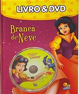 LIVRO E DVD - BRANCA DE NEVE