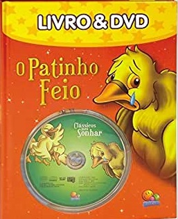 LIVRO E DVD - O PATINHO FEIO
