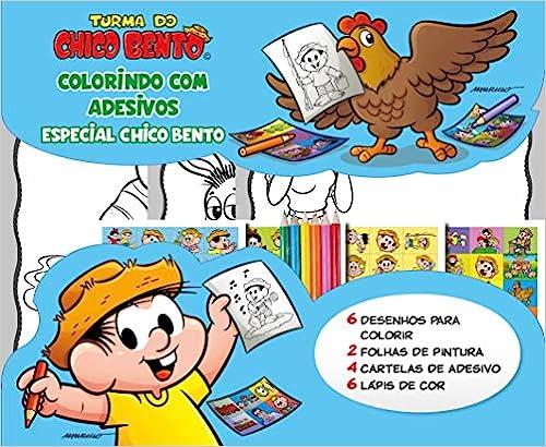 COLORINDO COM ADESIVOS - ESPECIAL CHICO BENTO