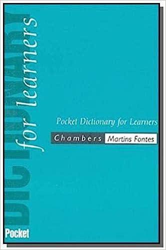 POCKET DICTIONARY FOR LEARNERS