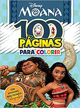 100 PGINAS PARA COLORIR -  DISNEY MOANA