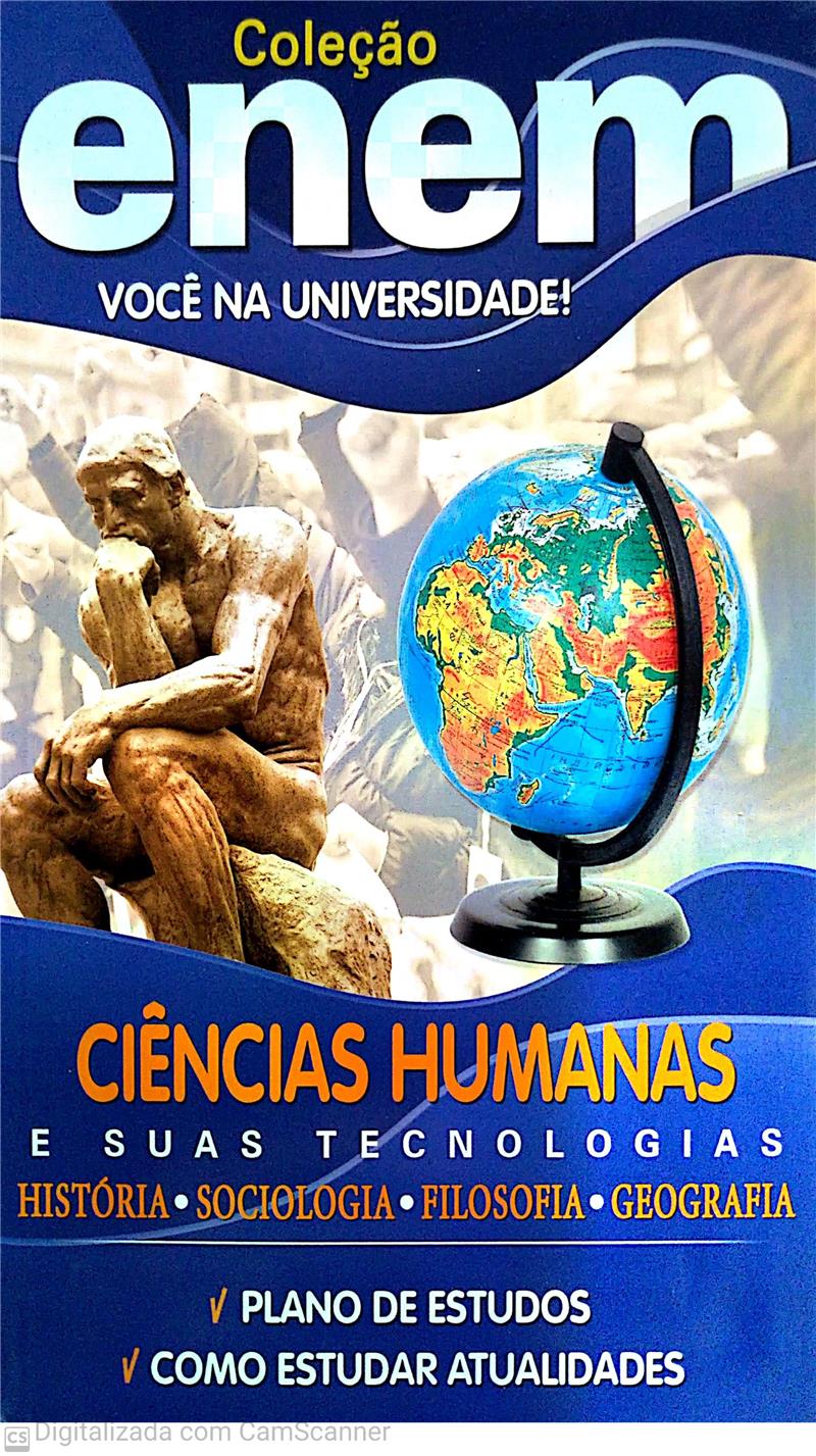 CINCIAS HUMANAS E SUAS TECNOLOGIAS - COL. ENEM NA UNIVERSIDADE