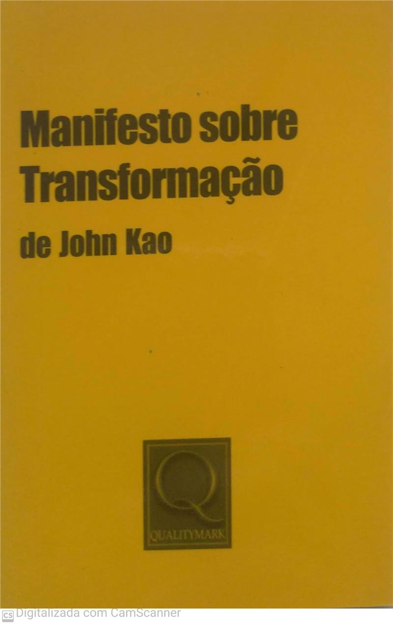 MANIFESTO SOBRE TRANSFORMAO DE JOHN KAO