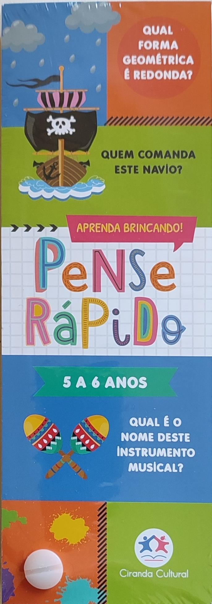 PENSE RPIDO - 5 A 6 ANOS