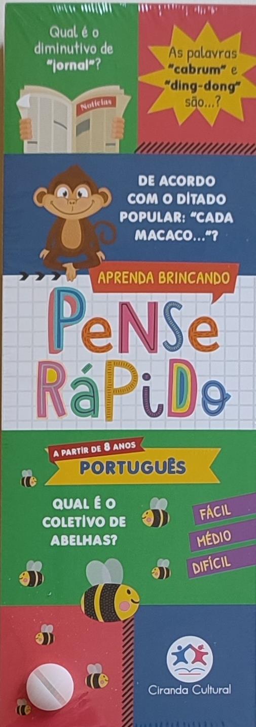 PENSE RPIDO - PORTUGUS
